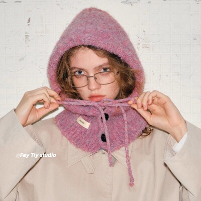 古早感巴拉克拉法帽秋冬新款