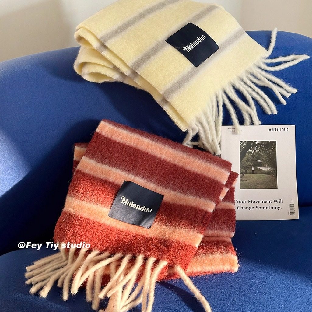 feytiy 美式条纹加厚条纹流苏含羊毛围巾冬季保暖男女披肩长围脖,服饰配件/皮带/帽子/围巾,围巾/丝巾/披肩,淘宝优惠券,粉丝福利购,淘宝优惠卷