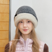 feytiy 加厚软糯 高品质双面针织帽男女秋冬保暖毛线帽显脸小冷帽