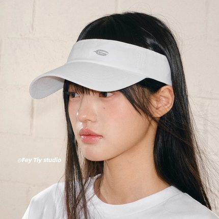 feytiy 时髦运动风空顶帽 防晒遮阳帽跑步棒球帽户外夏季鸭舌帽女
