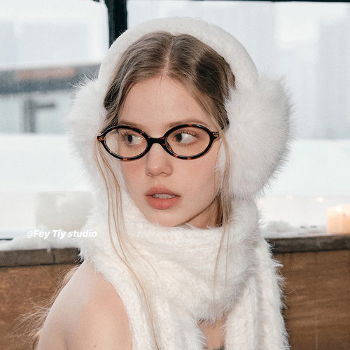 FeyTiy冬季舒适毛毛耳暖耳罩保暖