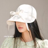 夏季 漂亮防晒帽 百搭遮阳大檐渔夫盆帽鸭舌帽女可折叠 我 feytiy