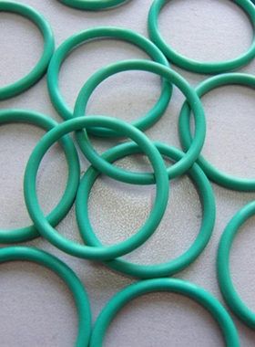 绿色 FPM氟橡胶O型密封圈 耐磨耐压 内径55mm*厚度2.5mm毫米 现货