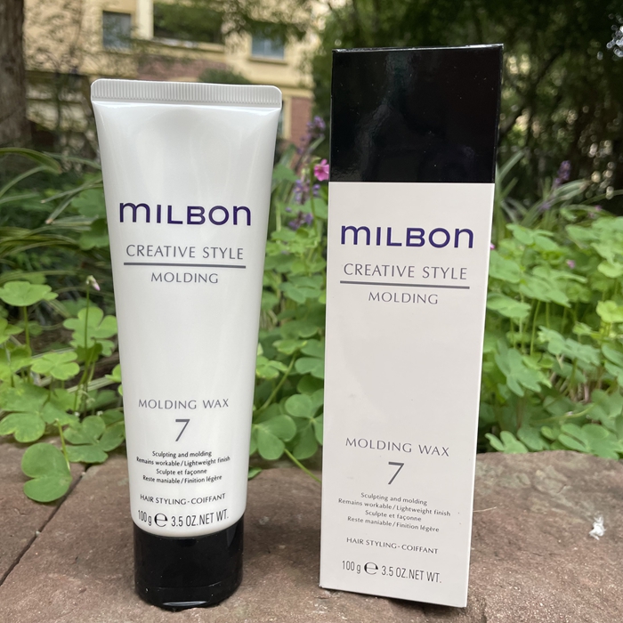 MILBON短发发泥强力定型蓬松日本玫丽盼维束造型发蜡7号理想发型