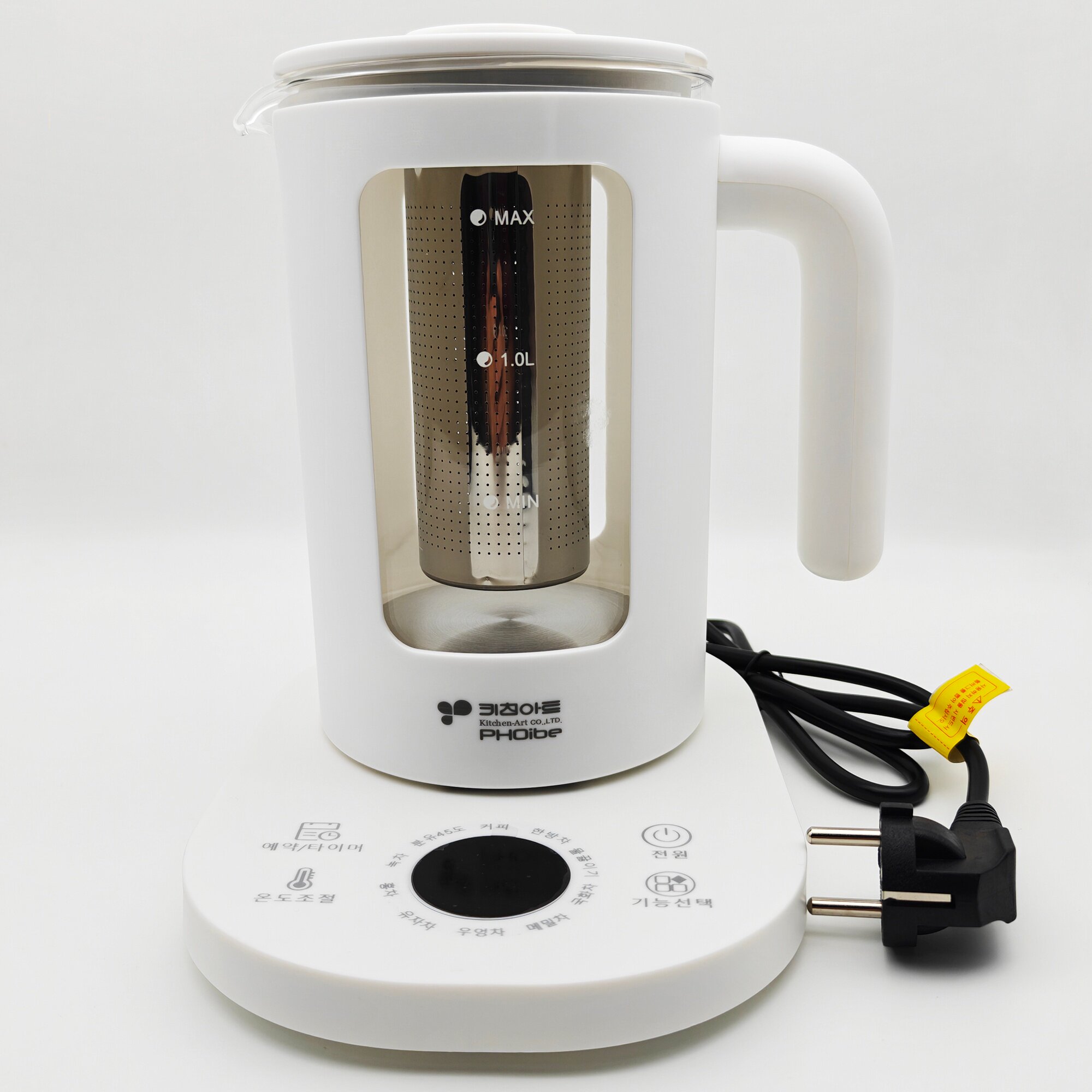 韩国进口Kitchen-art玻璃养生壶电水壶全自动家用办公煮茶器烧水