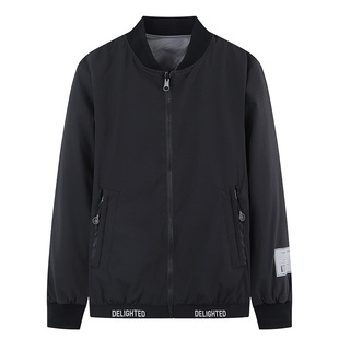 双面穿90白鸭绒锁温保暖羽绒服 休闲短款 H家撤柜23冬季 棒球领时尚