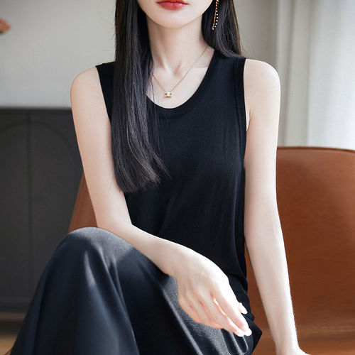 撤标撤柜（A）2026年夏季新款连衣裙洋气大码女装冰丝针织上衣