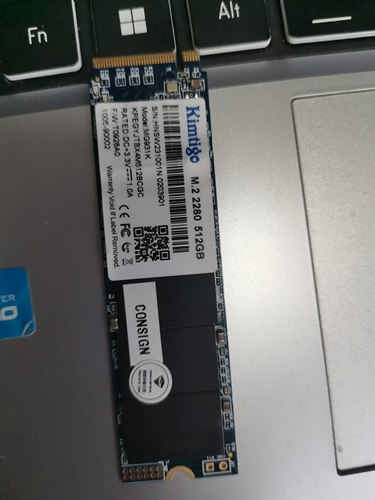 kimtigo 512GB M.2 NVMe 2263XT固态硬盘不认盘死机数据恢复