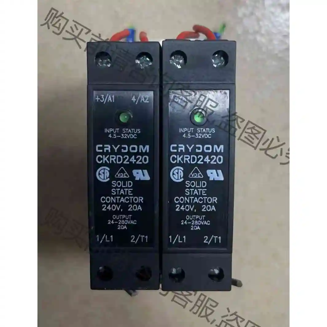美国快达crydom固态继电器 CKRD2420拆机2个，9 议价 品质保证