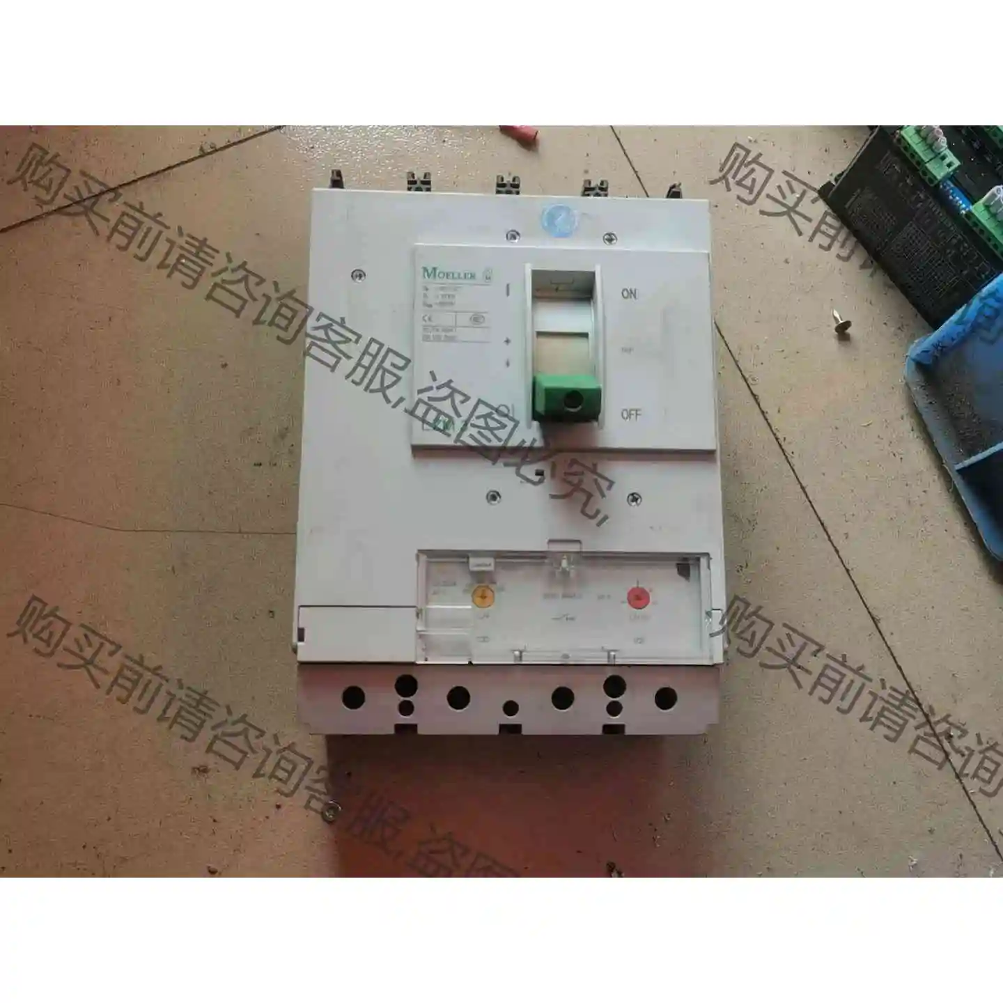 金钟穆勒LZM3电柜总开关，实物拍摄功能包好，成色漂亮。需要 议