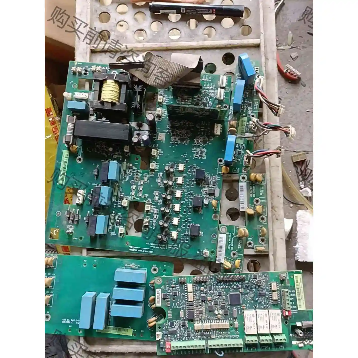ACS550-01-180A-4拆机板子一套实物拍摄1000 议价 品质保证
