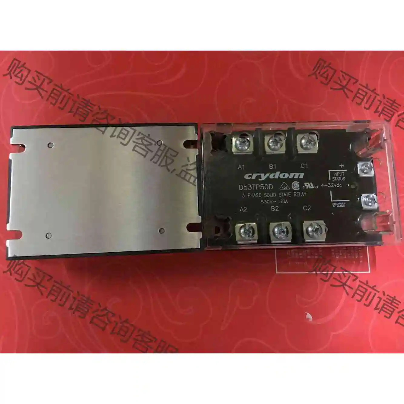 美国快达Crydom三相固态继电器，D53TP50D，D53 议价 品质保证