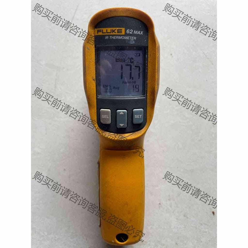 功能正常议价 FLUKE/福禄克fluke高精度红外测温枪，F62MAX测