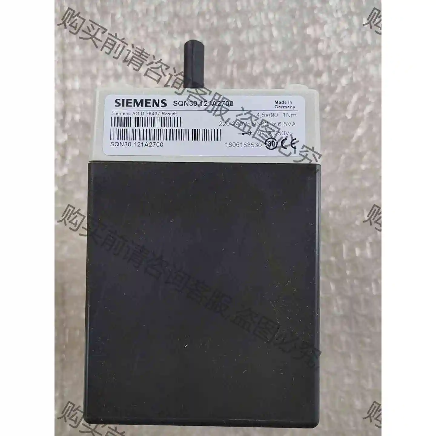 SQN30.121A2700全新SIEMENS执行器SQN3 议价 品质保证