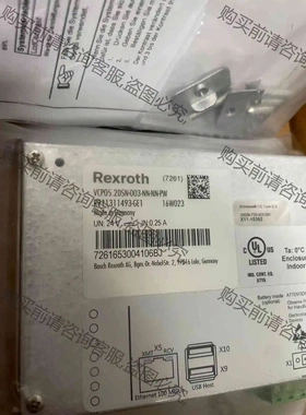 力士乐VCP05 VCP05.2DSN-003-NN-NN- 议价 品质保证