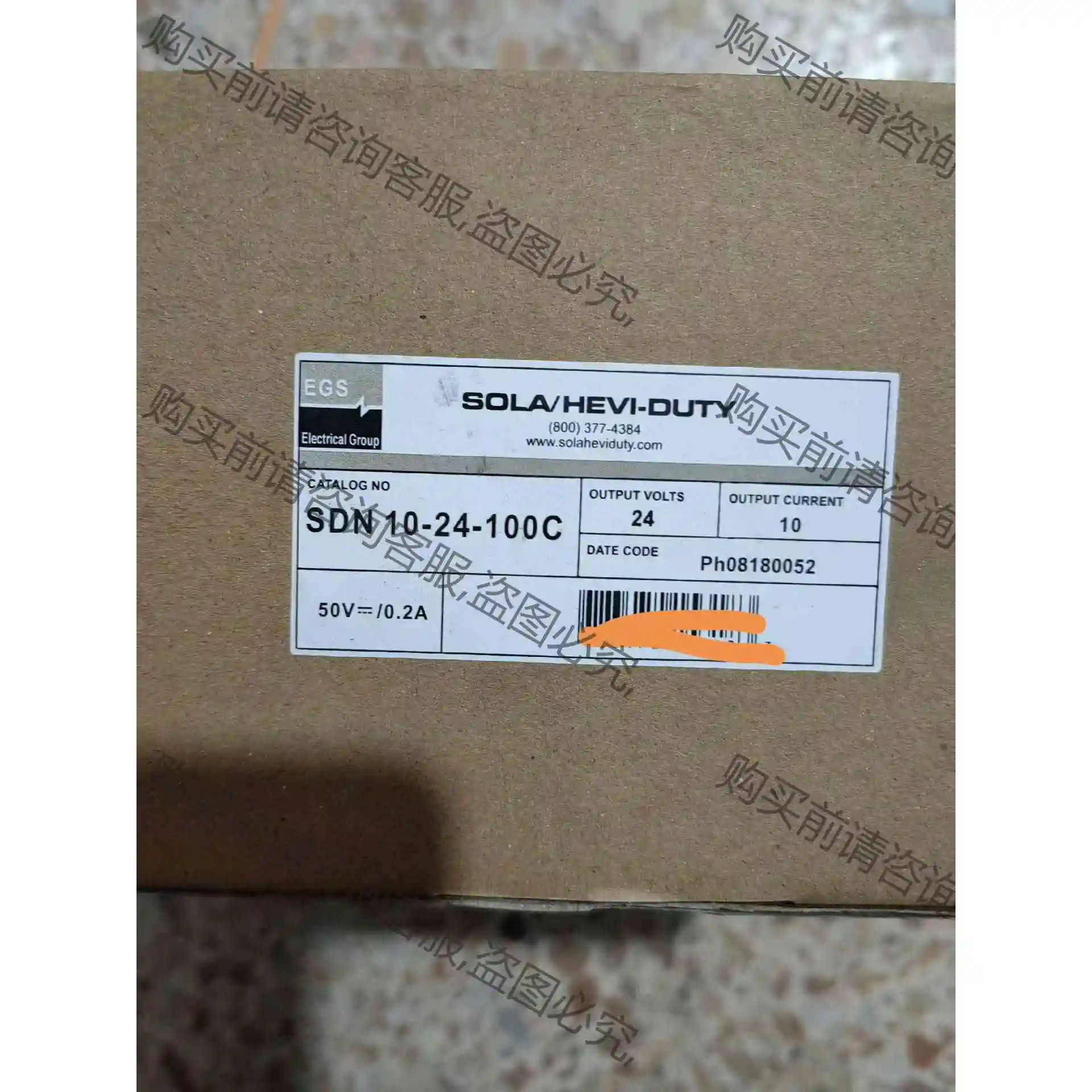 美国SOLA 开关电源SDN2.5-24-100P SD 议价 品质保证