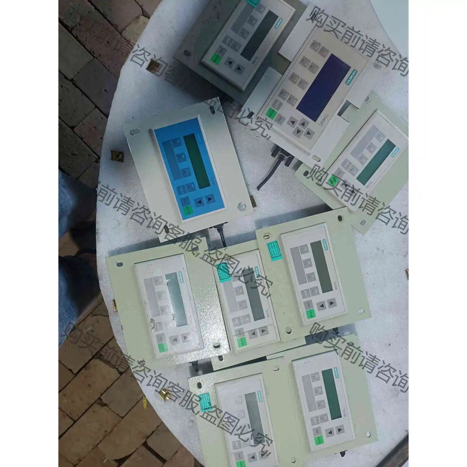 TD200西门zi原装文本正常拆机8个，TD400C一个原装正 议价 品质保