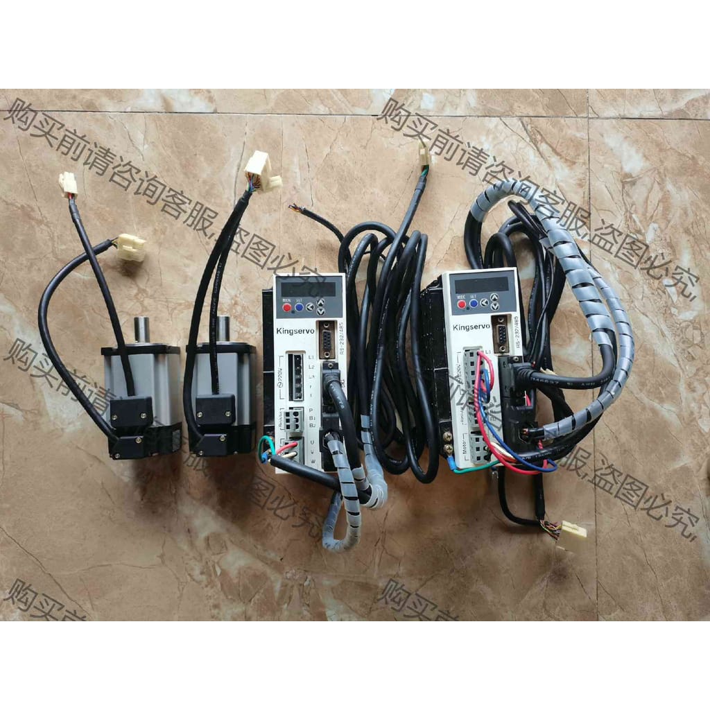 功能正常议价 拆机金塞尔伺服电机 KSDG00421LI 驱动器KSMA0