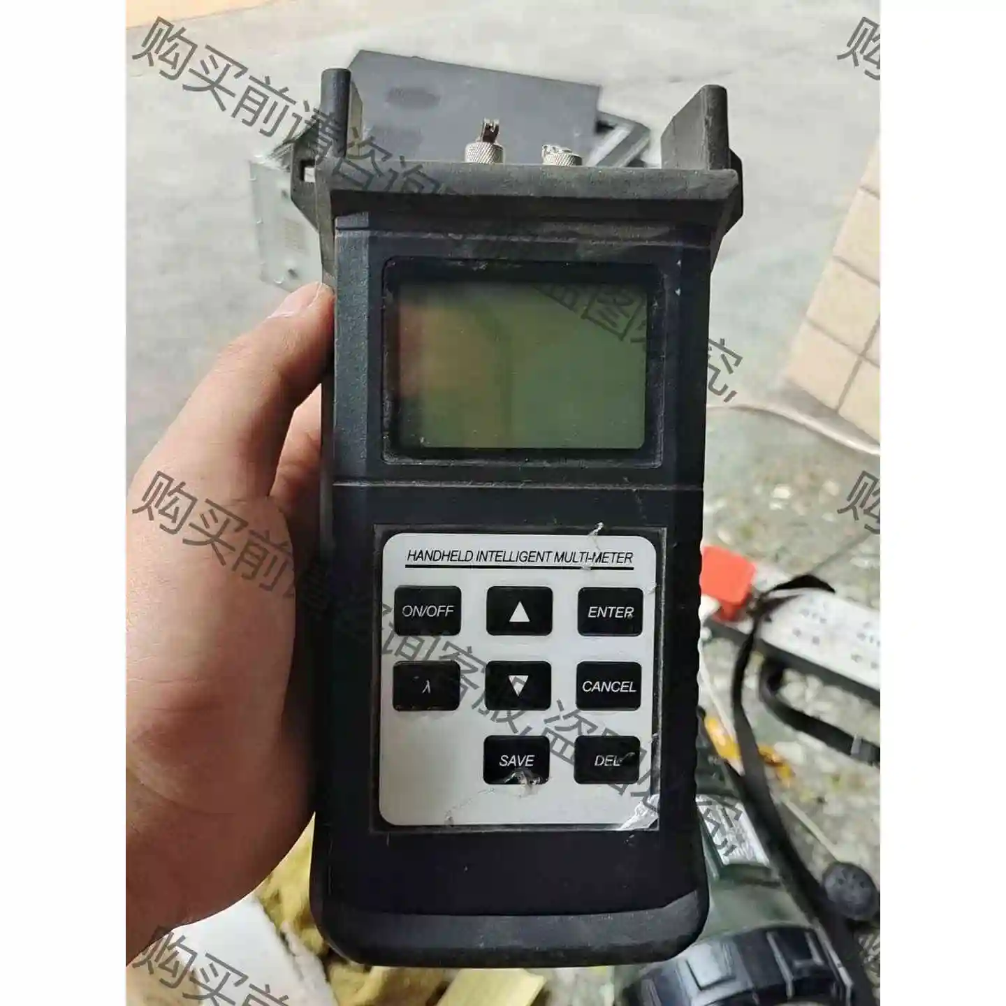 智能光功率计，单机没其他配件，没有充电器，包好包邮 议价 品质