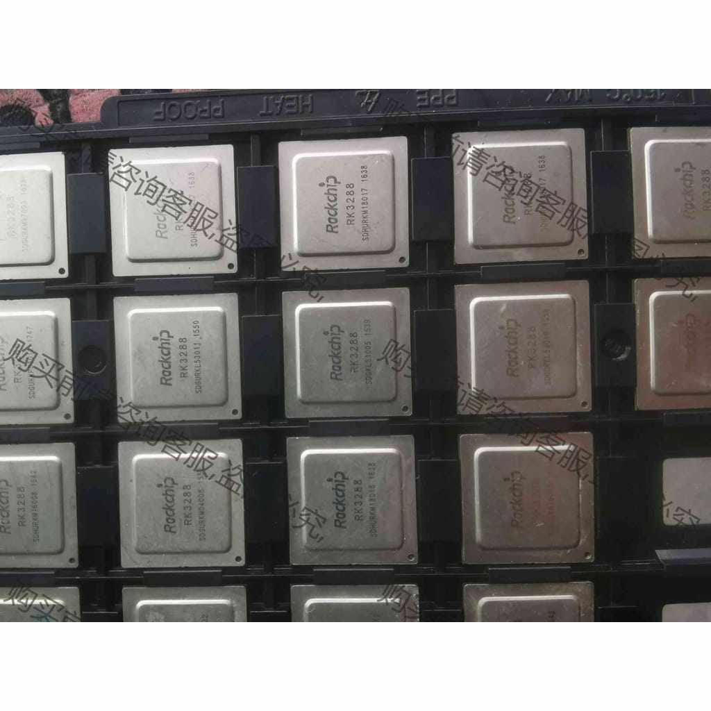 功能正常议价 RK3288W芯片植球全功能测OK,上机良率控制在99%以上