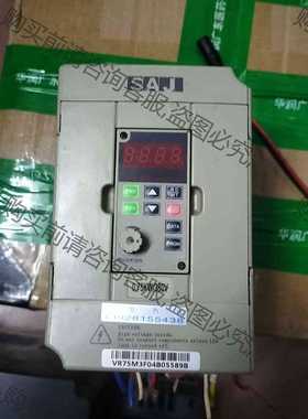 功能正常议价 三晶变频器8000-VR75M3 0.75KW 实图