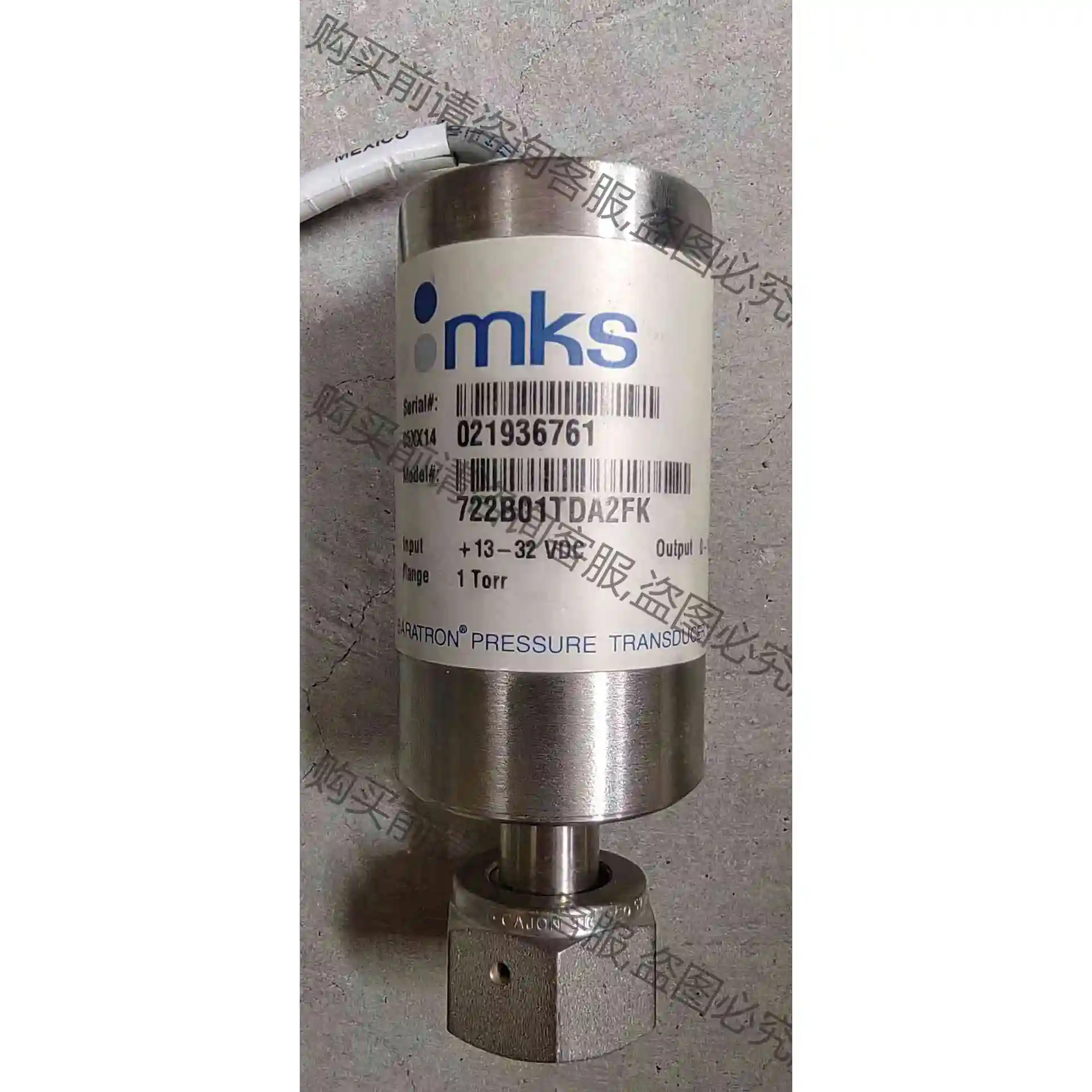 MKS 722B01TDA2FK BARATRON PRES 议价 品质保证