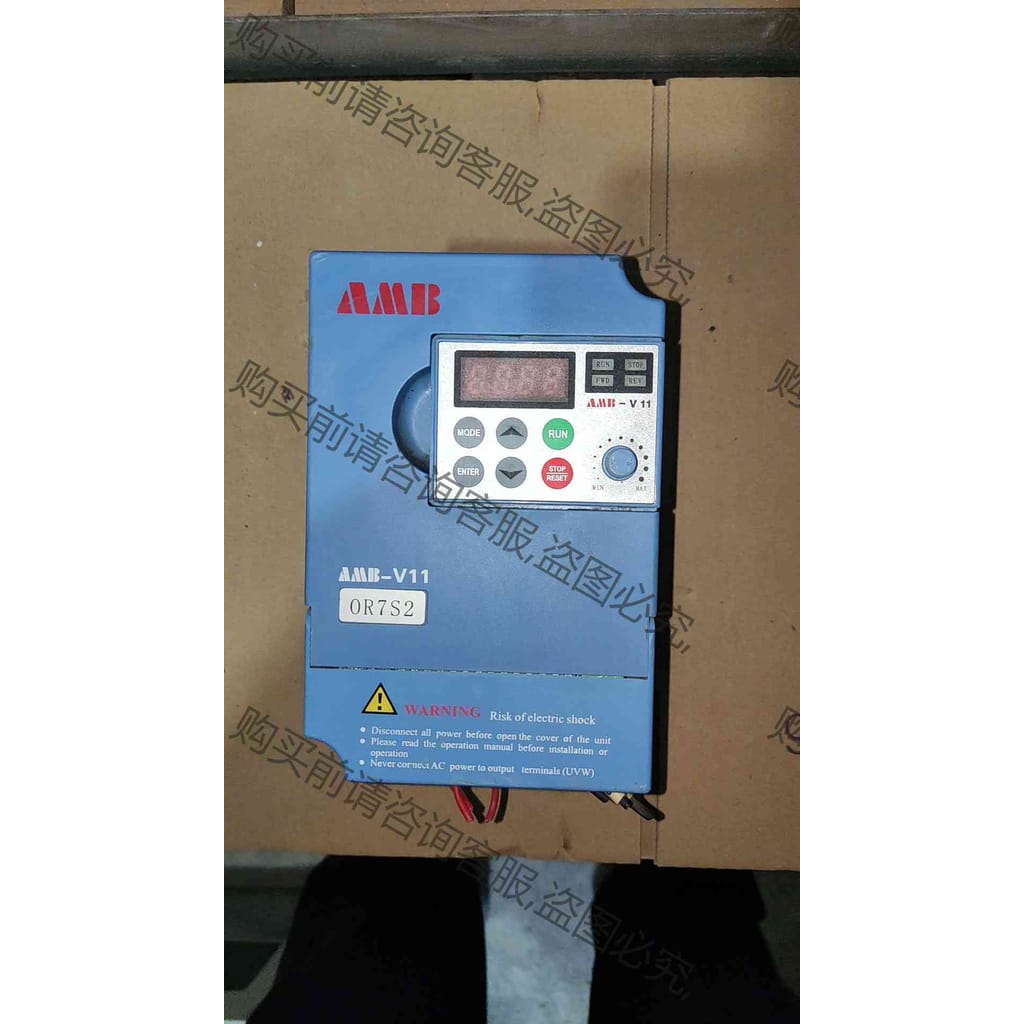 功能正常议价 AMB安邦信变频器V11-R75S2实物图现货议价（欢迎询