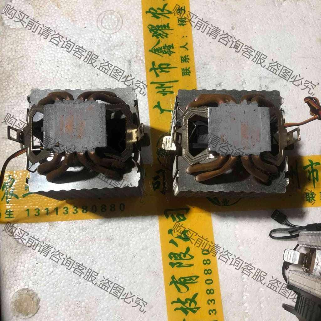 功能正常议价 4铜管散热器 二手拆机 20一个 运费自理 发货前会简