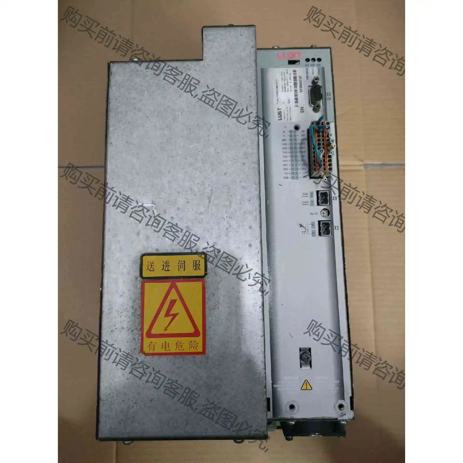 路斯特驱动22KW CDE34.058.W2.0 在位拆机件 议价 品质保证