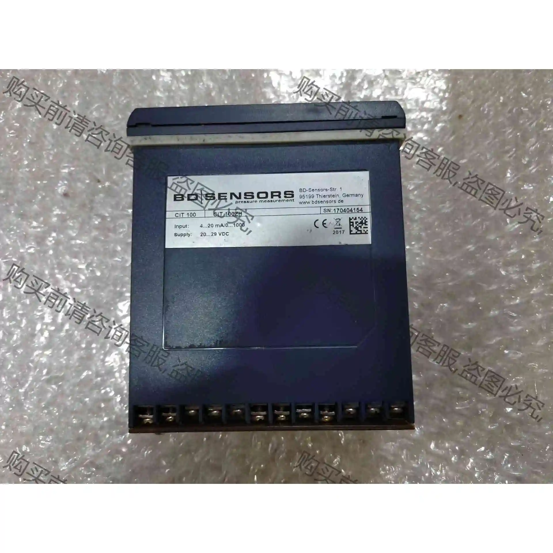 BD|SENSORS 博德CIT 100一个,如图实物,标价 议价 品质保证
