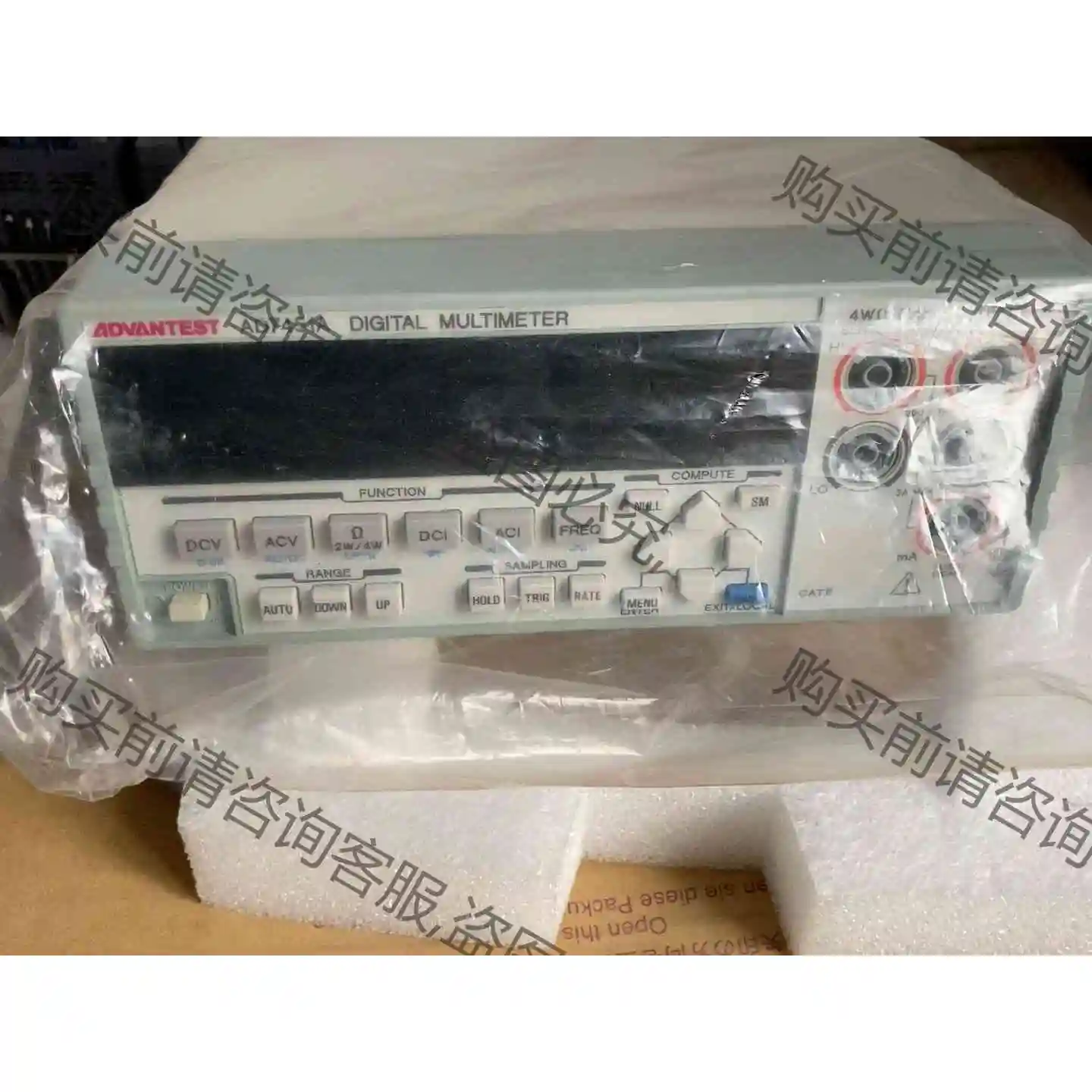 全新ADVANTEST AD7451A进口五位半万用表，功能 议价 品质保证