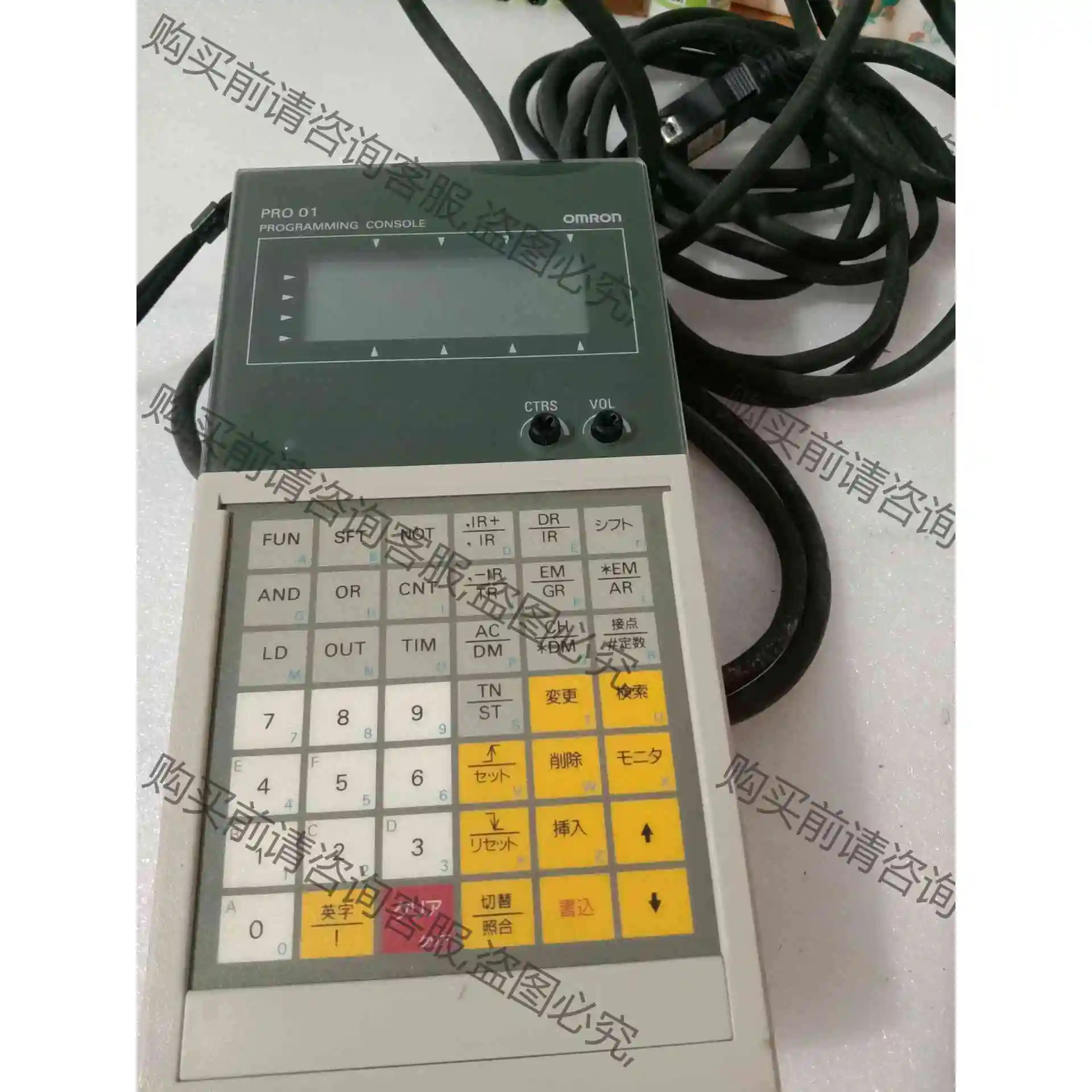原装拆机，CVM1-PRO01欧姆long手持编程器 议价 品质保证