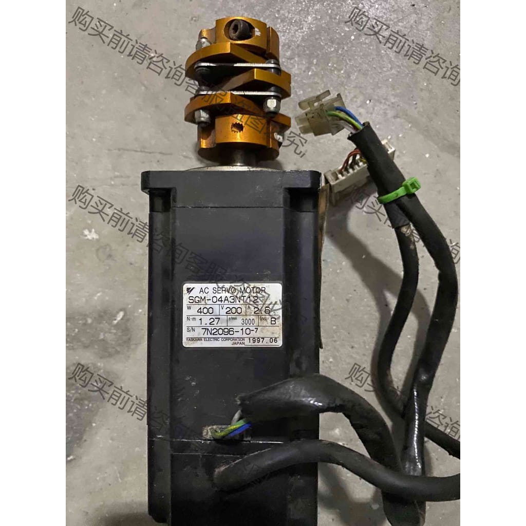 功能正常议价 SGM-04A3NT12 400W电机