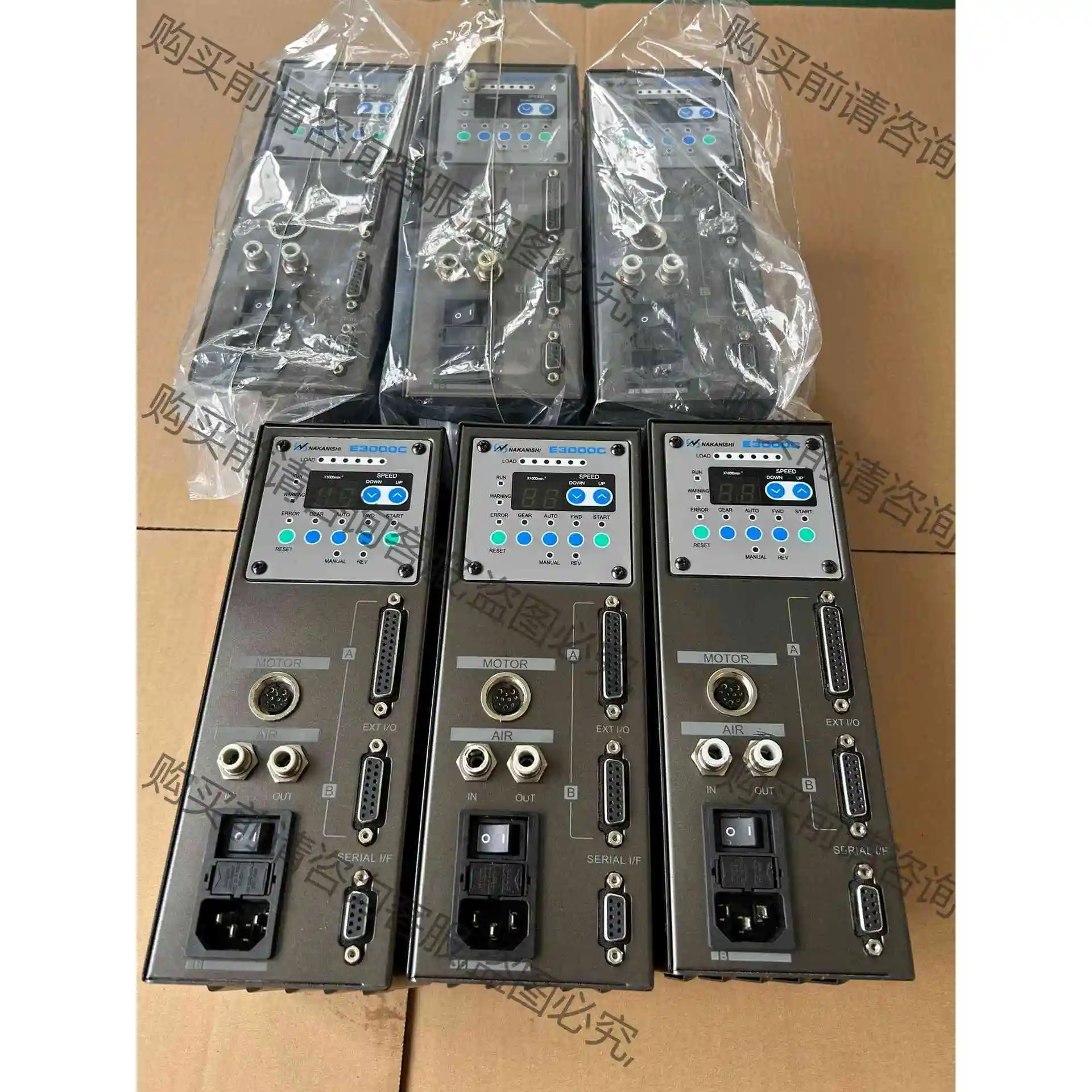 成色漂亮NAKANISHI中西主轴控制器，E3000C,有1 议价 品质保证