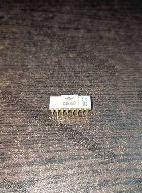 功能正常议价 C186B 镀金白瓷芯片 老cpu收藏