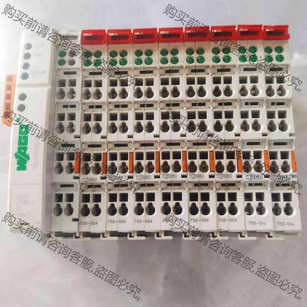 功能正常议价 WAGO万可模块 750-504 拆机功能包好外观完好