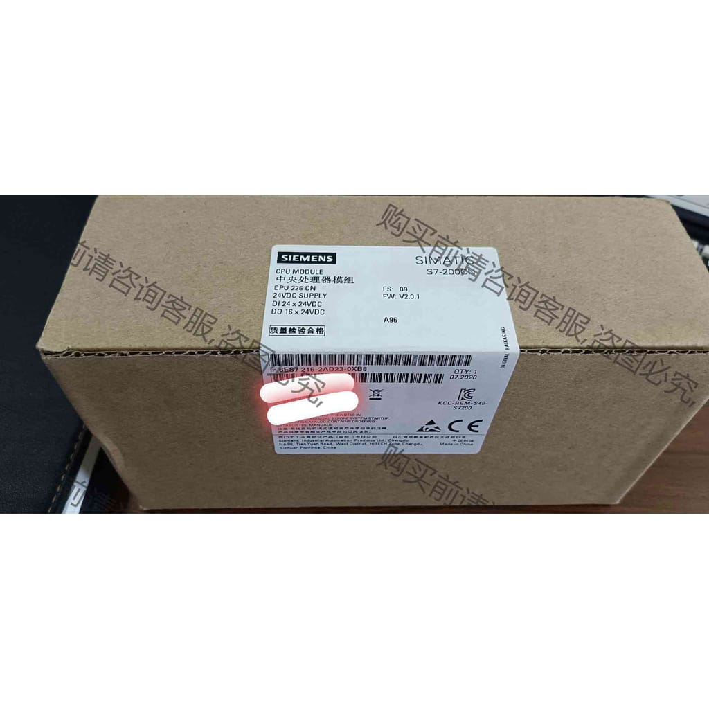 功能正常议价 西门zi6ES7216-2AD23-0XB8中央处理器模组6E