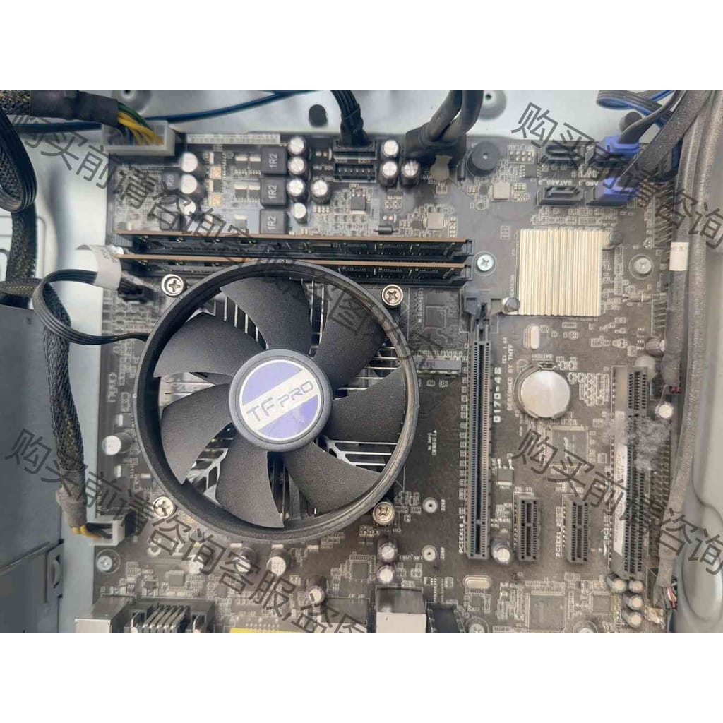 功能正常议价 拆仲清华同方Q170-4S主板 1151接口 两根4GDD