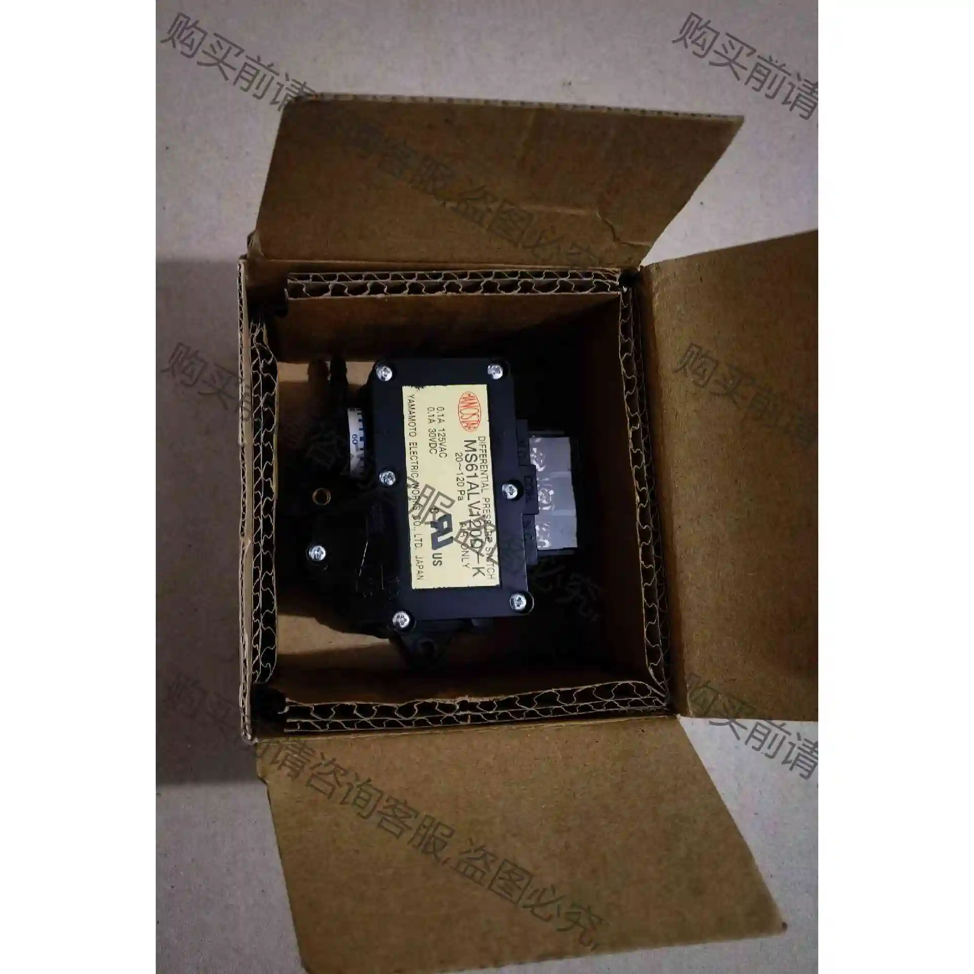 MANOSTAR山本电机微差压开关MS61ALV120D-K 议价 品质保证