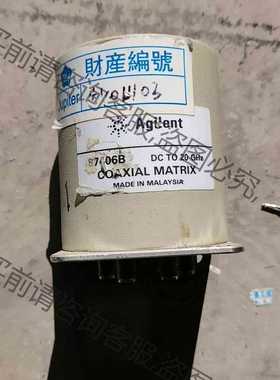 功能正常议价 安捷伦Agilent 87406B微波射频同轴开关 进口高频
