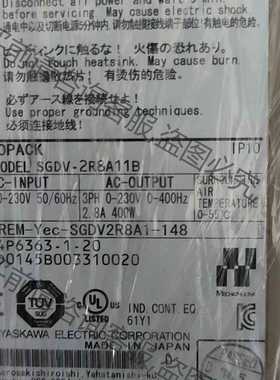 功能正常议价 安川-SDGV-2R8A11B