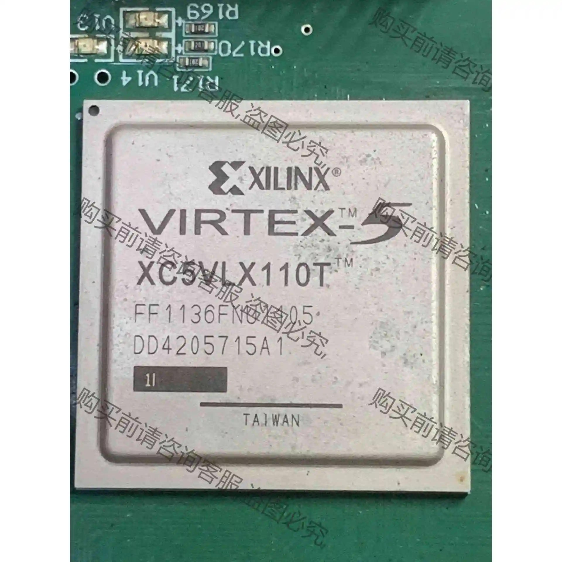 XC5VLX110T-1FFG1136I 原装拆机带板 议价 品质保证