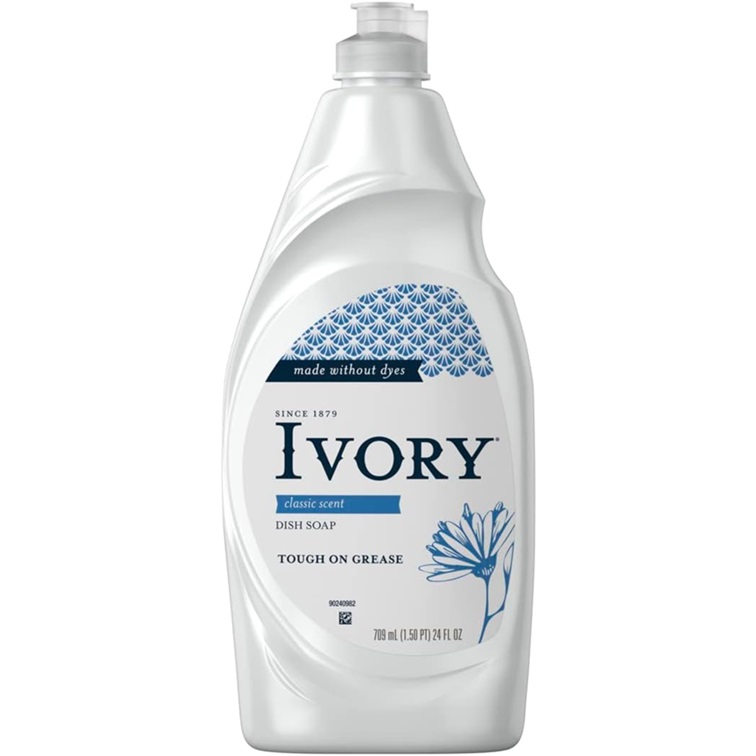 美国直邮Ivory Classic Scent Dish Soap象牙白经典洗碗液皂洁精