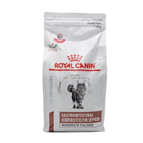 皇家成猫肠道全价处方粮(适中能量)GIM35猫胰腺炎肥胖胃1.5kg