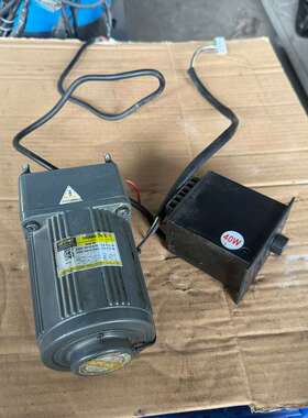 议价拆机一个GPG减速电机带调速器5RK40GN-C，5GN-2