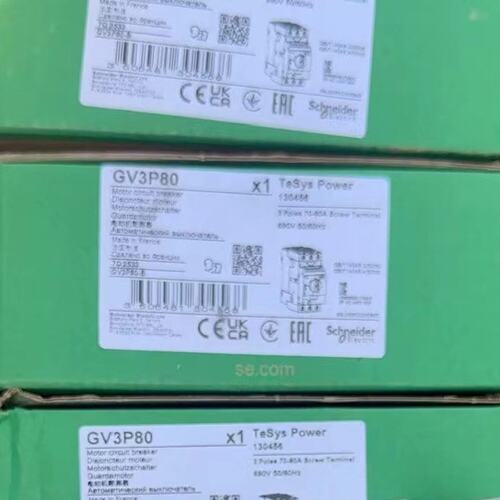 议价全新施耐德GV3P80电动机断路器，TeSys Power系