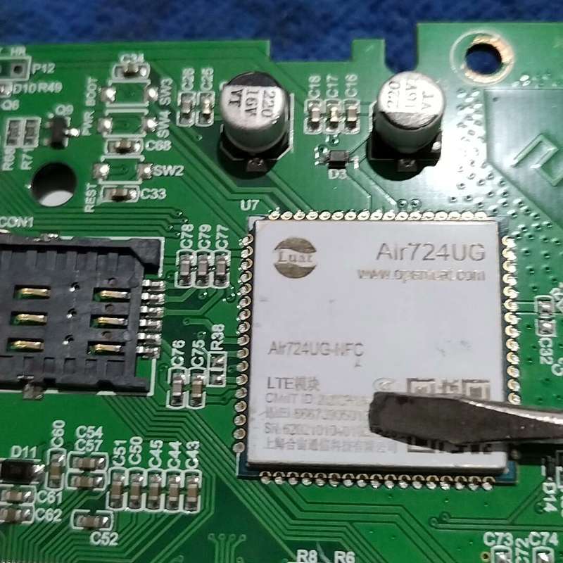 议价Air724UG-NFC 4G通讯模块，拆机件。外观有使用痕图片