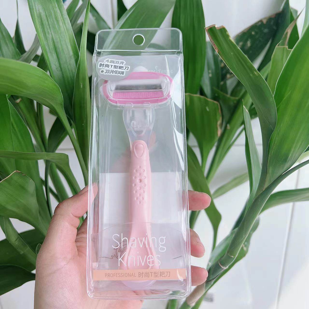 简芬妮t型耙刀全身刮毛刀脱毛器腋毛刀耙型手动剃刀t型腿毛刀女士