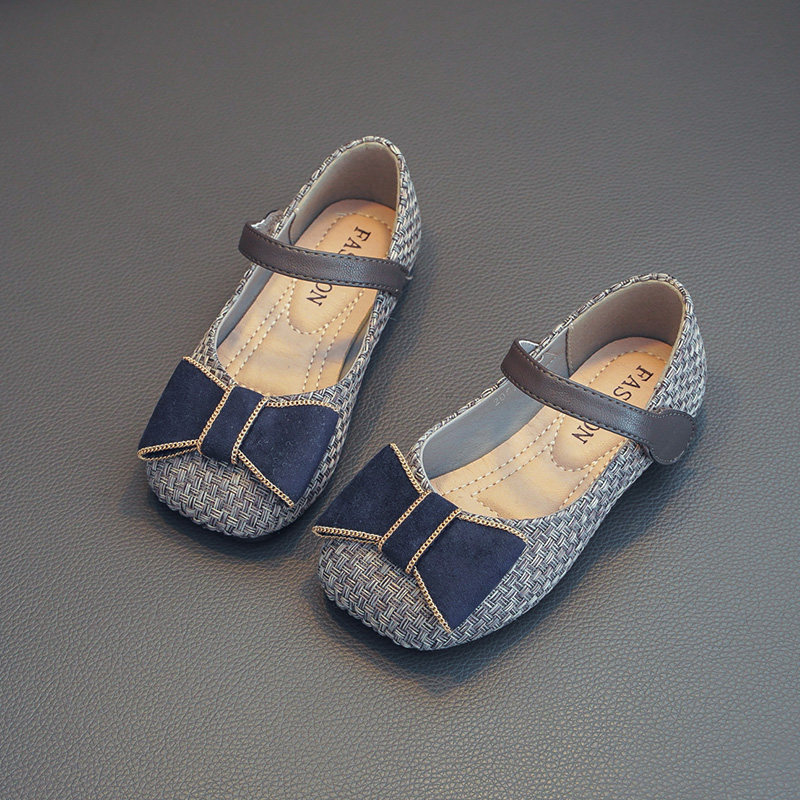 VTVK女童蝴蝶结公主鞋儿童2025年秋冬爆款洋气软底豆豆鞋女孩皮鞋,童鞋/婴儿鞋/亲子鞋,皮鞋,淘宝优惠券,粉丝福利购,淘宝优惠卷