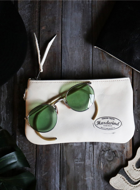 Hardwind 罡风制造 牛皮拉链零钱包拉链袋 Leather purse